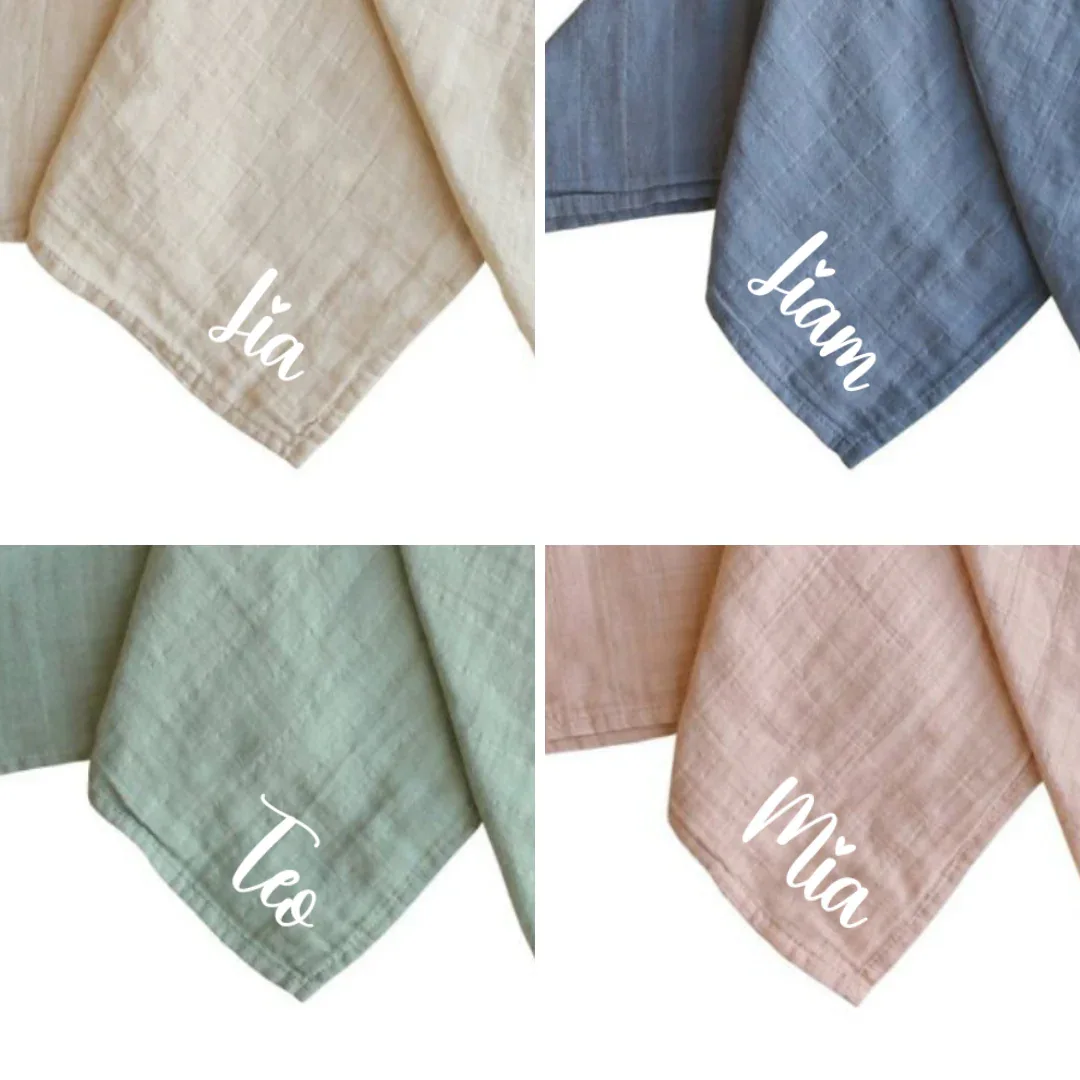Mushie® Lovey Blanket Moon Blush - Image 3